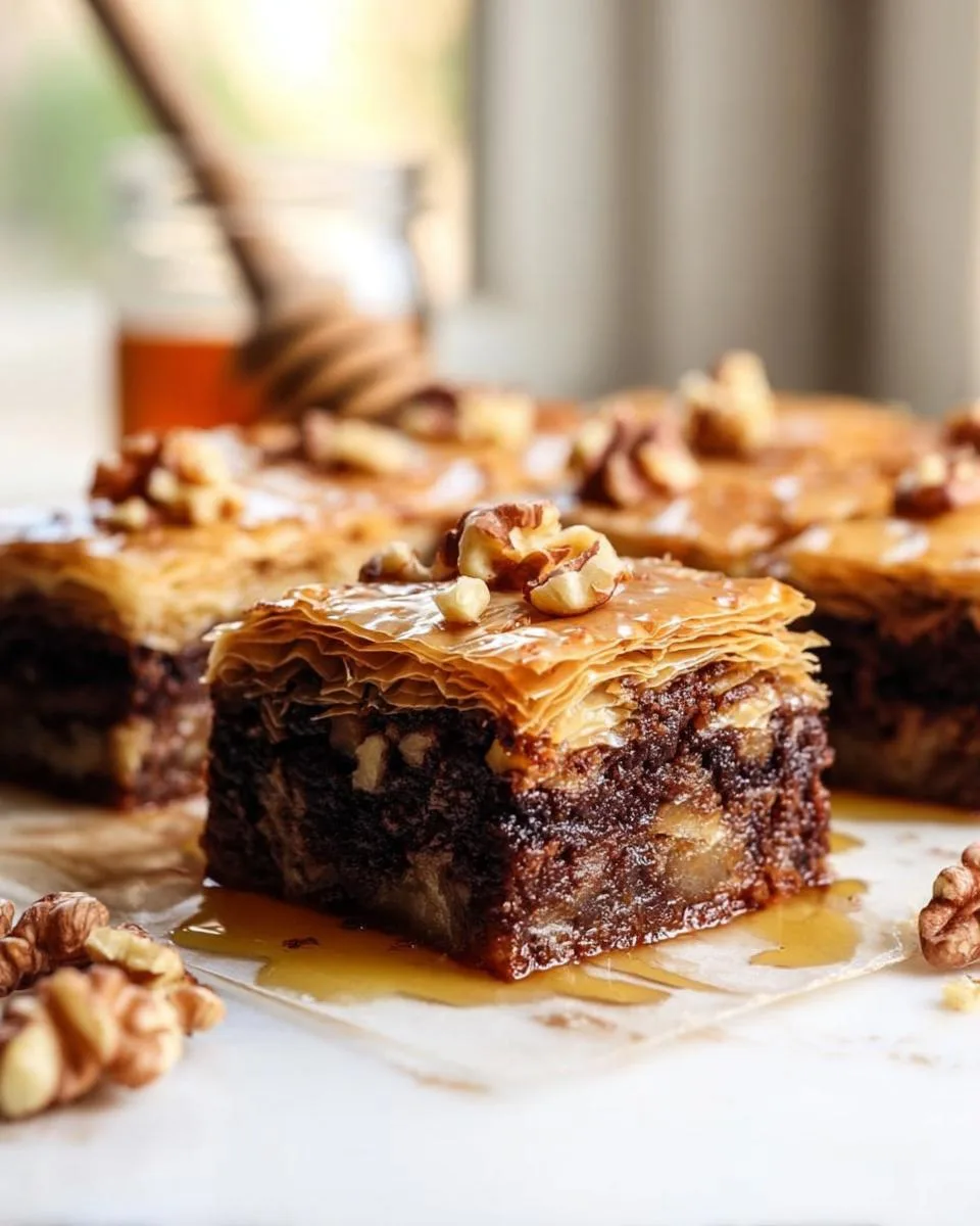 Brownie Baklava - detail 3
