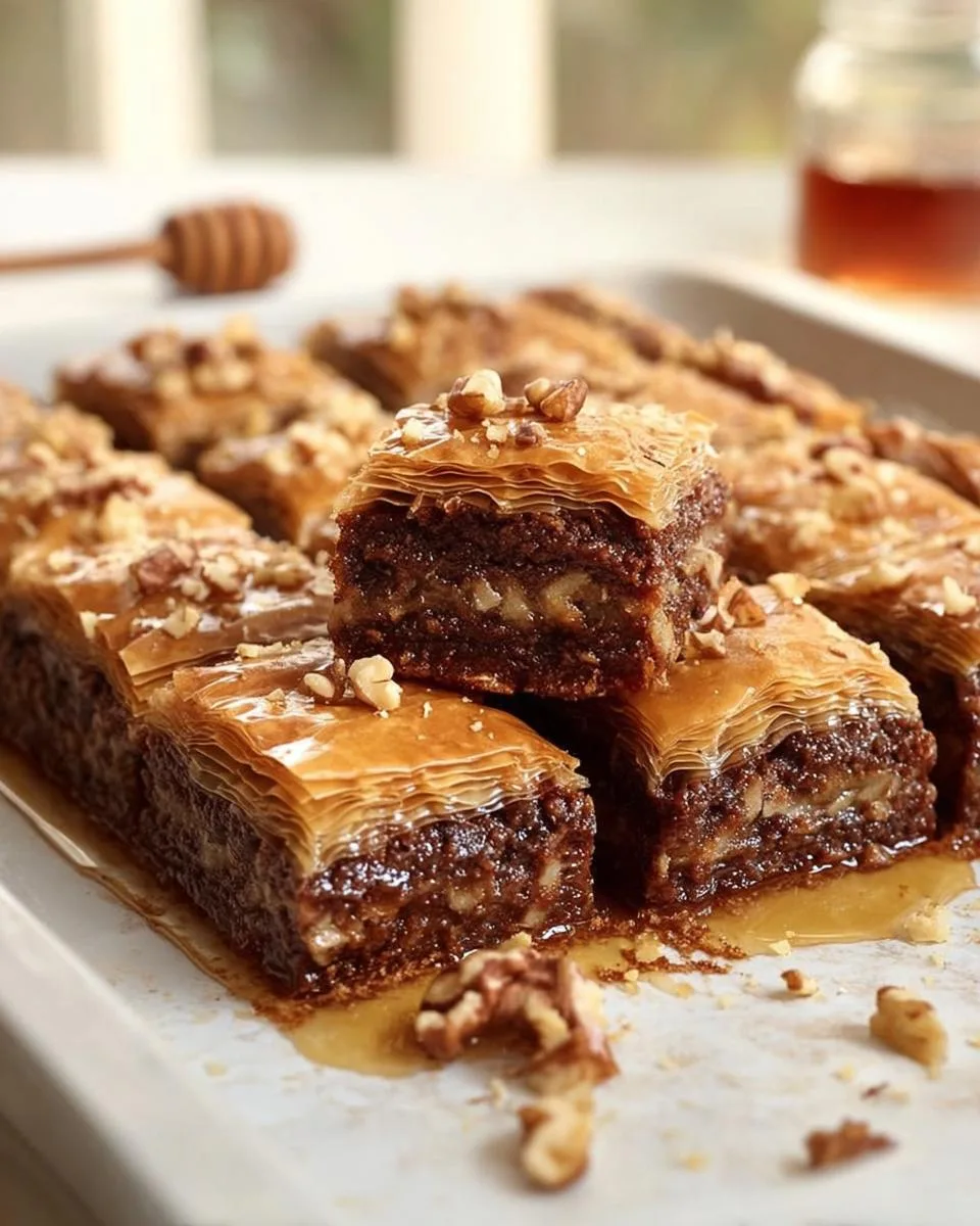 Brownie Baklava - detail 4
