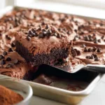 Chocolate Chip Sheet Cake