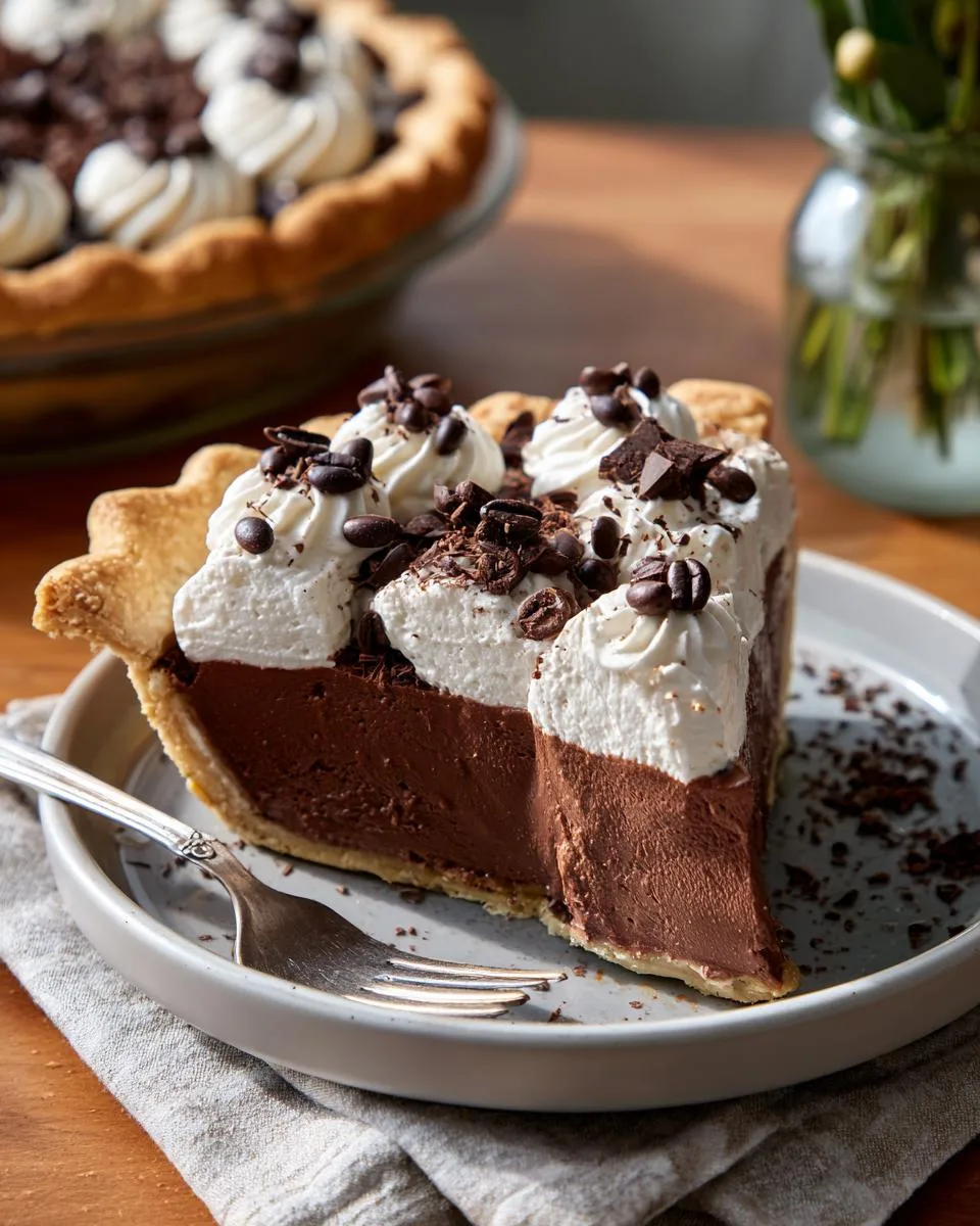 Chocolate Mocha Pie - detail 2