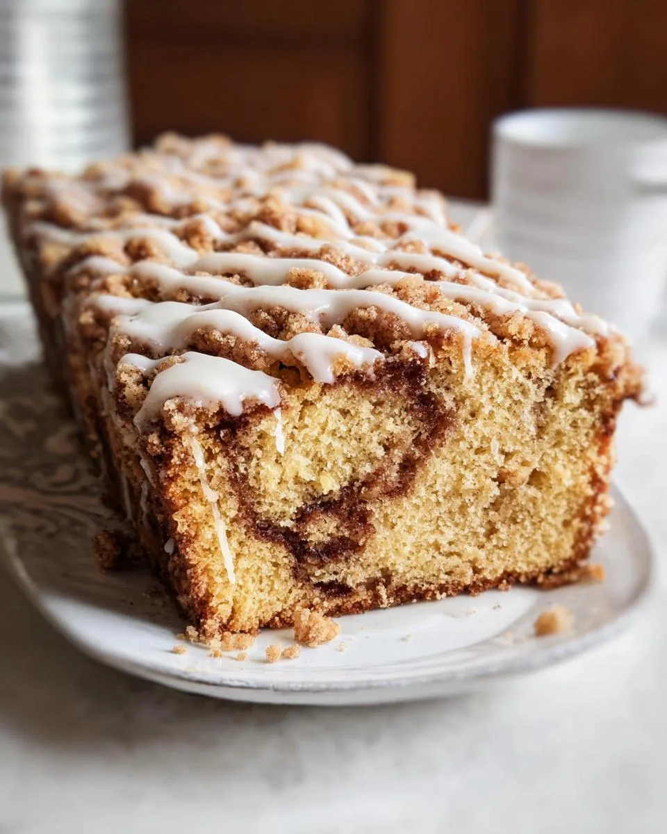 Cinnamon Streusel Bread - detail 4