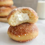 Cream Filled Baked Donuts