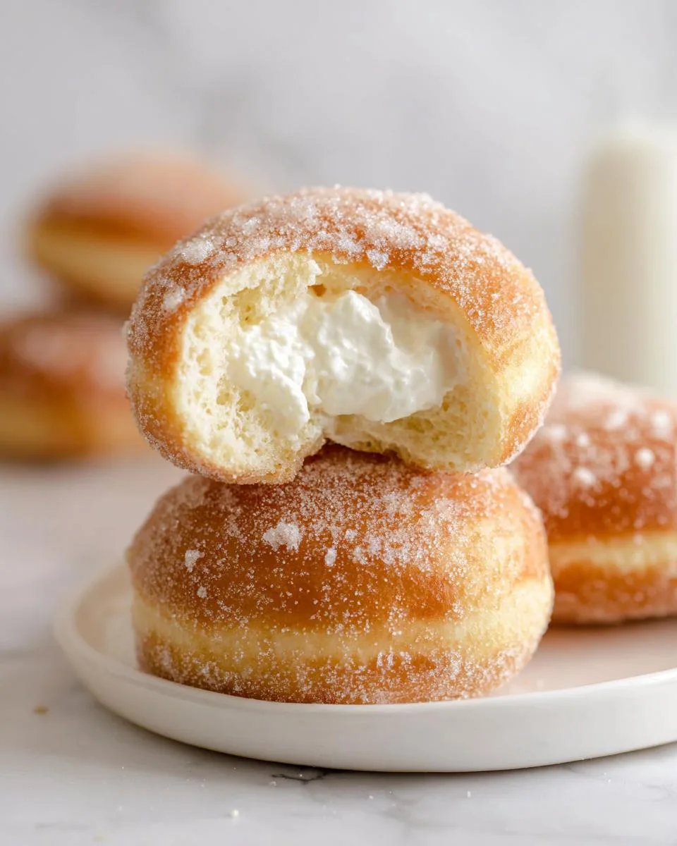 Cream Filled Baked Donuts - detail 4