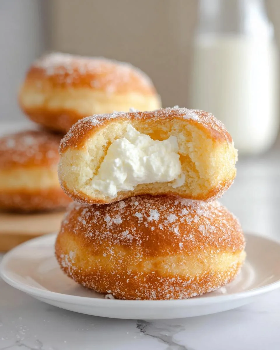Cream Filled Baked Donuts - detail 5