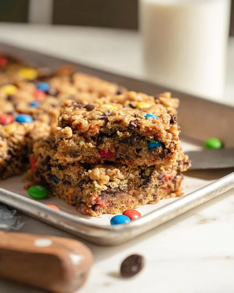 Flourless Monster Cookie Bars - detail 5