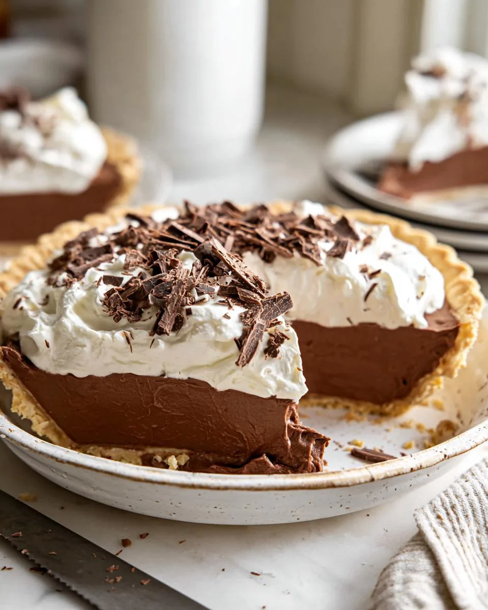 French Silk Pie - detail 3