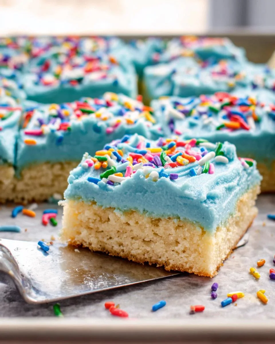 Frosted Sugar Cookie Bars - detail 2