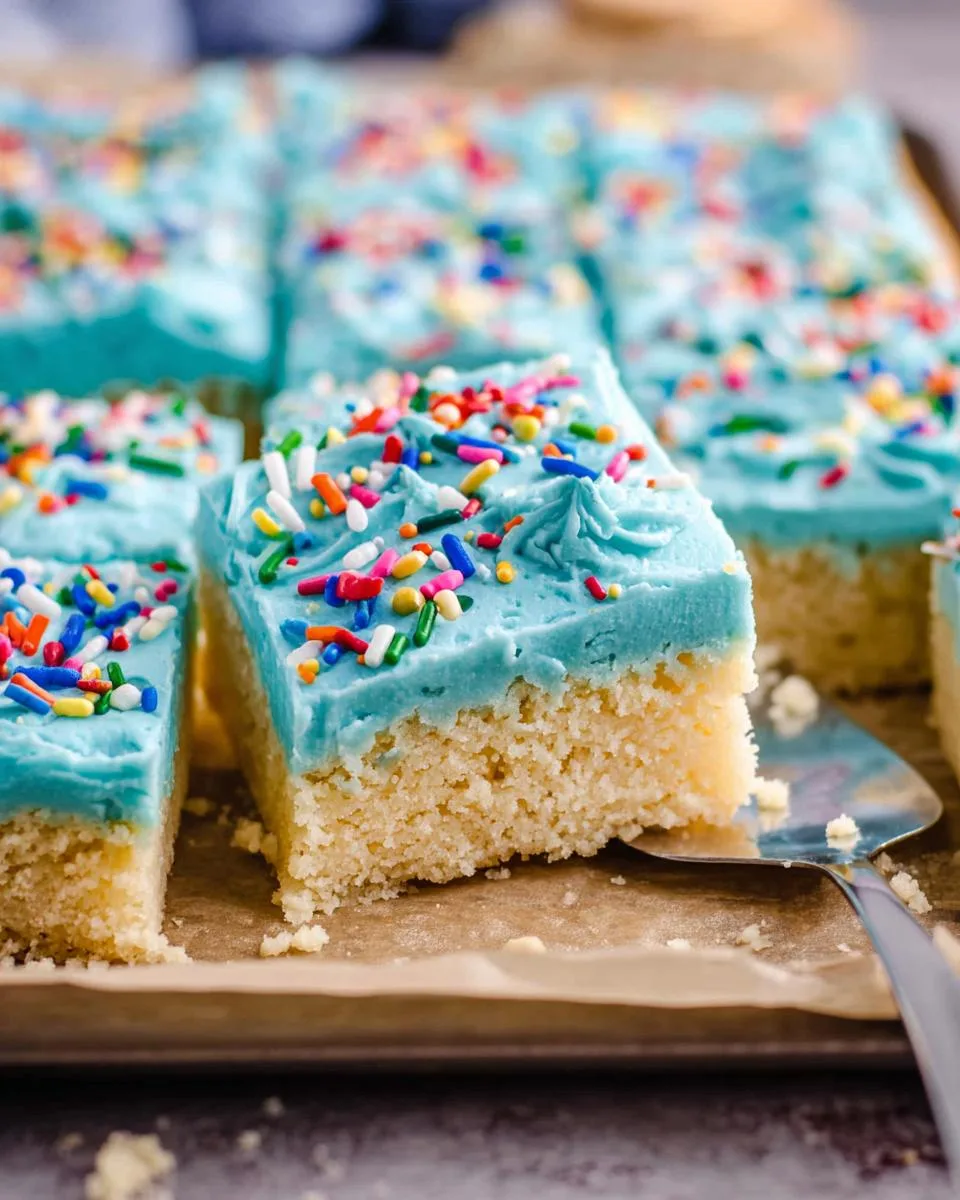 Frosted Sugar Cookie Bars - detail 5