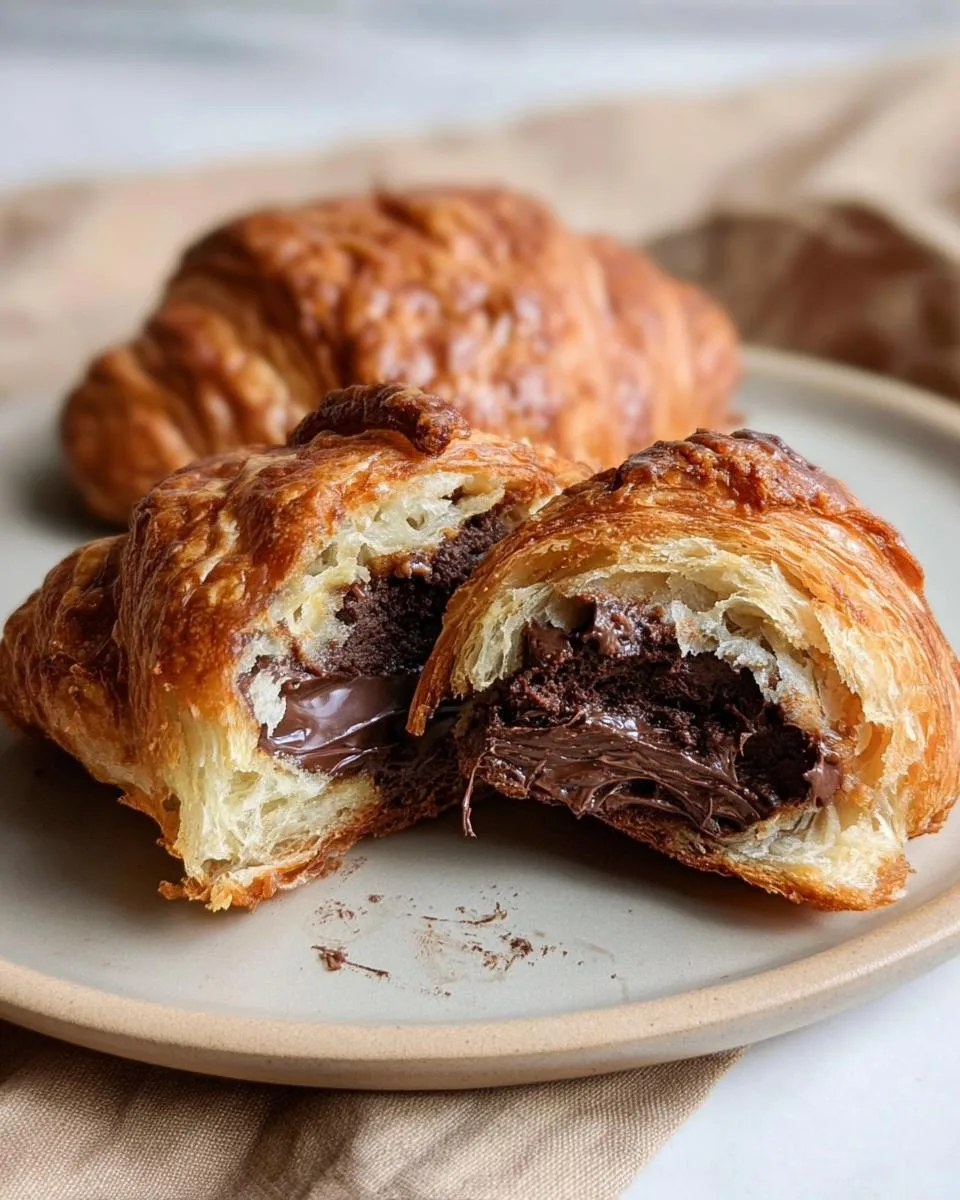 Gooey Brownie Croissant Bites - detail 3