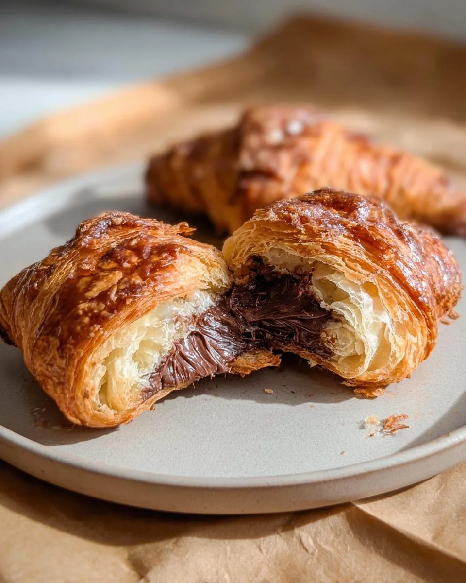 Gooey Brownie Croissant Bites - detail 5