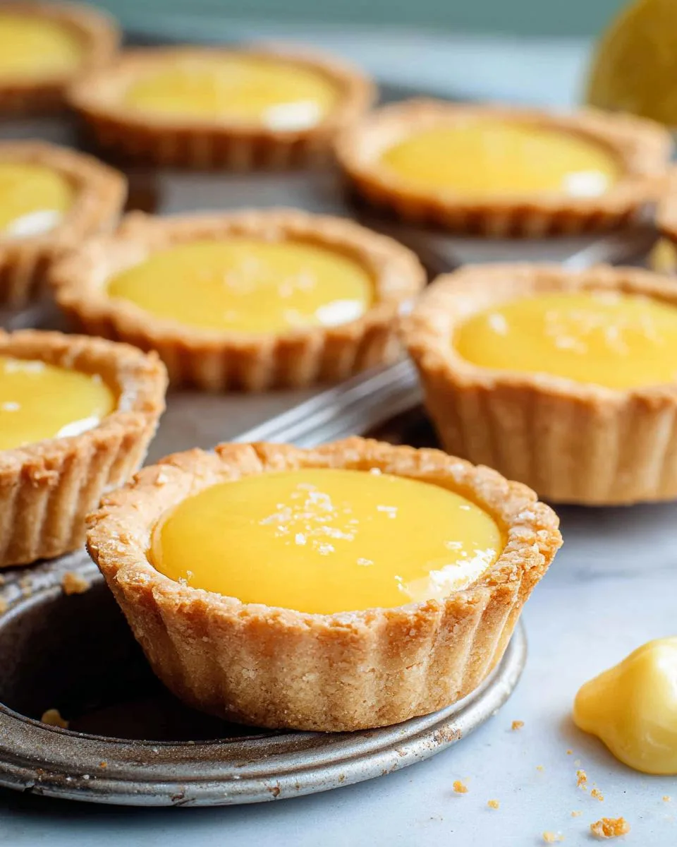 Lemon Curd Tartlets - detail 1
