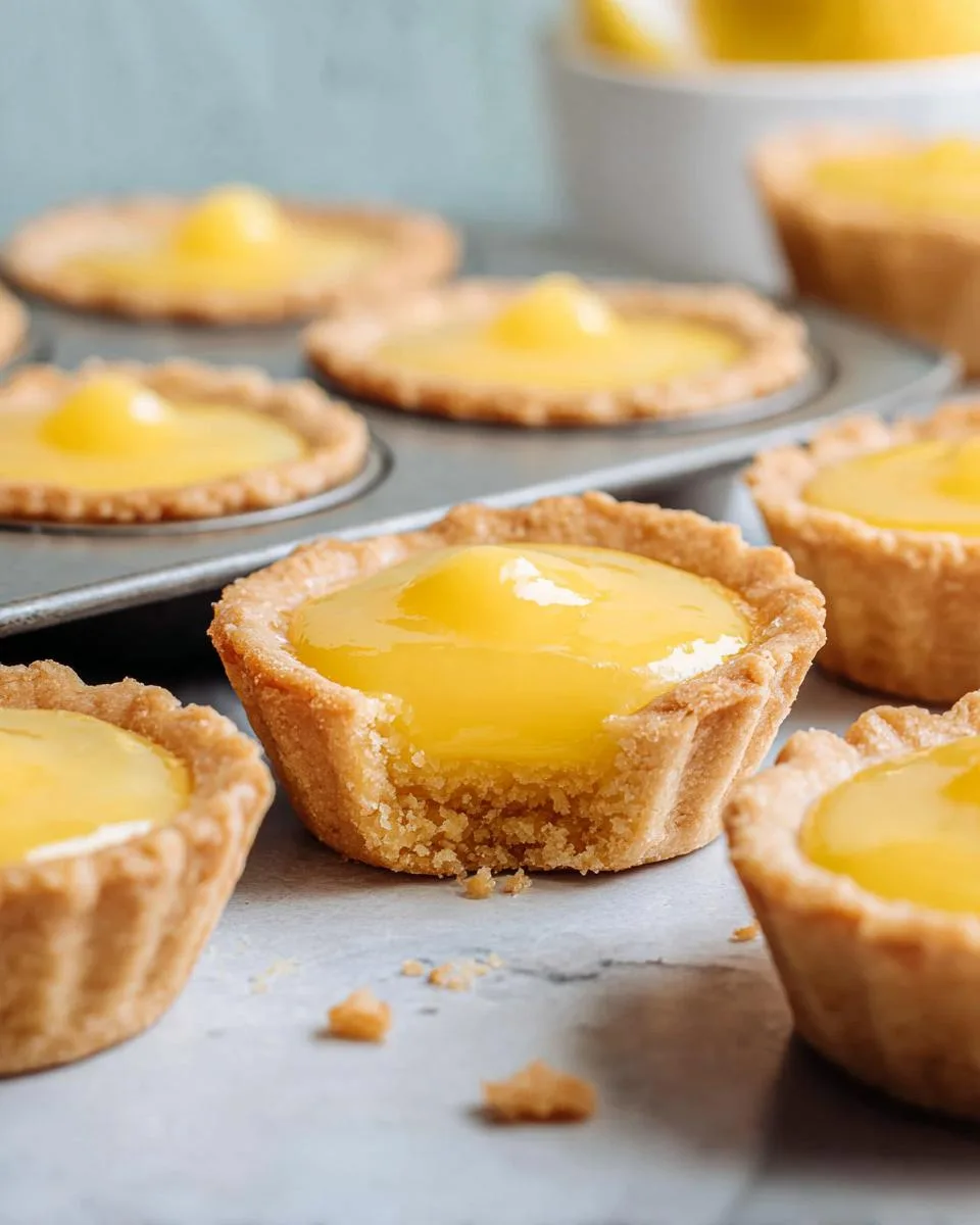 Lemon Curd Tartlets - detail 3