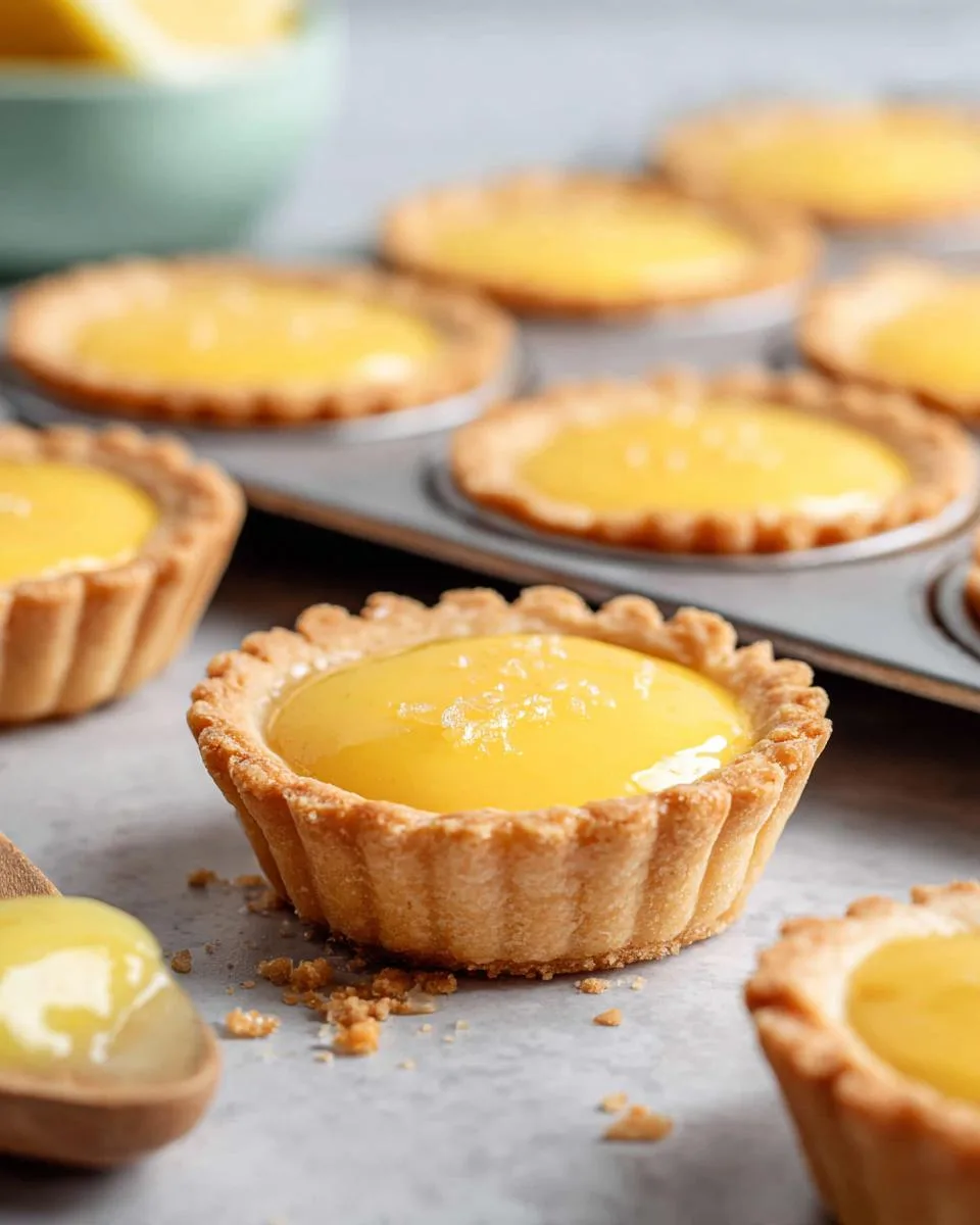 Lemon Curd Tartlets - detail 4