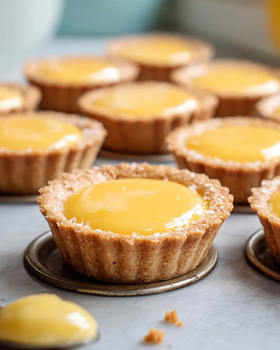 Lemon Curd Tartlets - detail 5