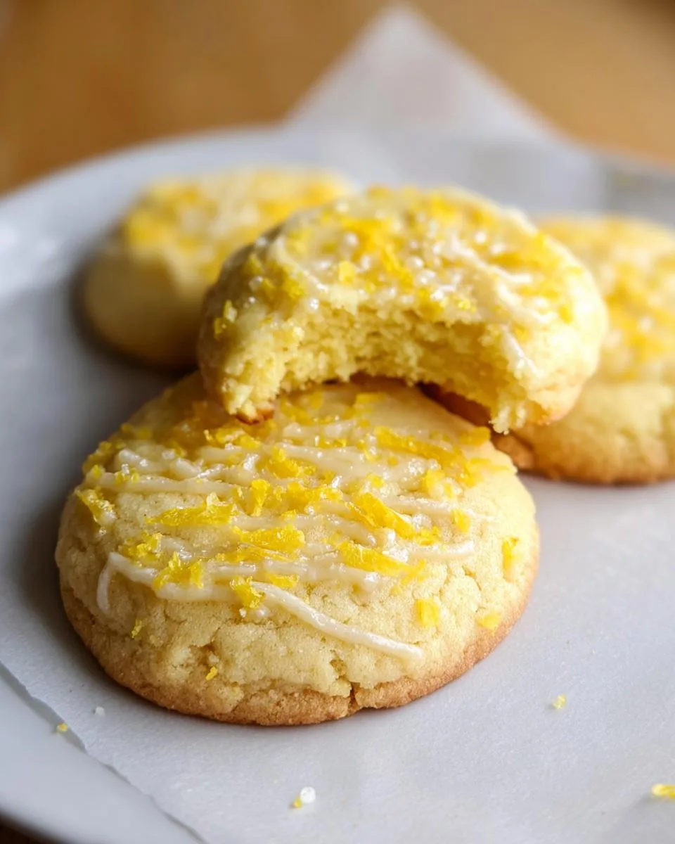 Lemon Sugar Cookies - detail 2