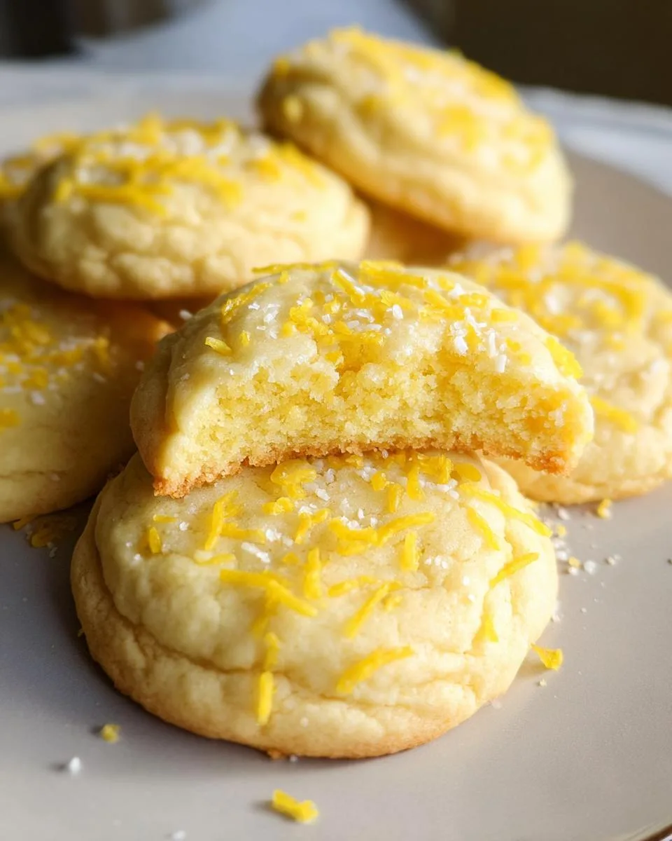 Lemon Sugar Cookies - detail 3