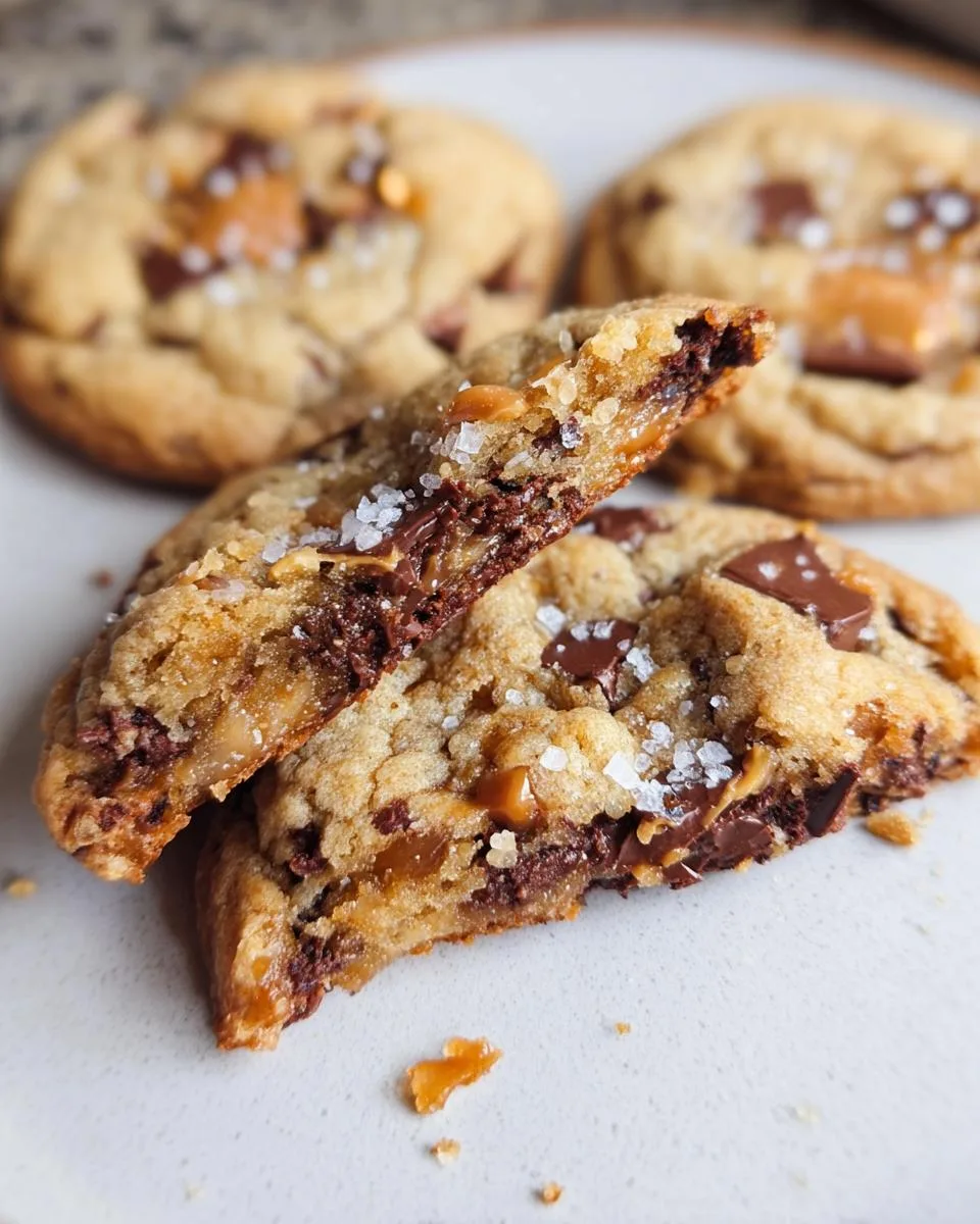 Millionaire Toffee Chocolate Chunk Cookies - detail 2