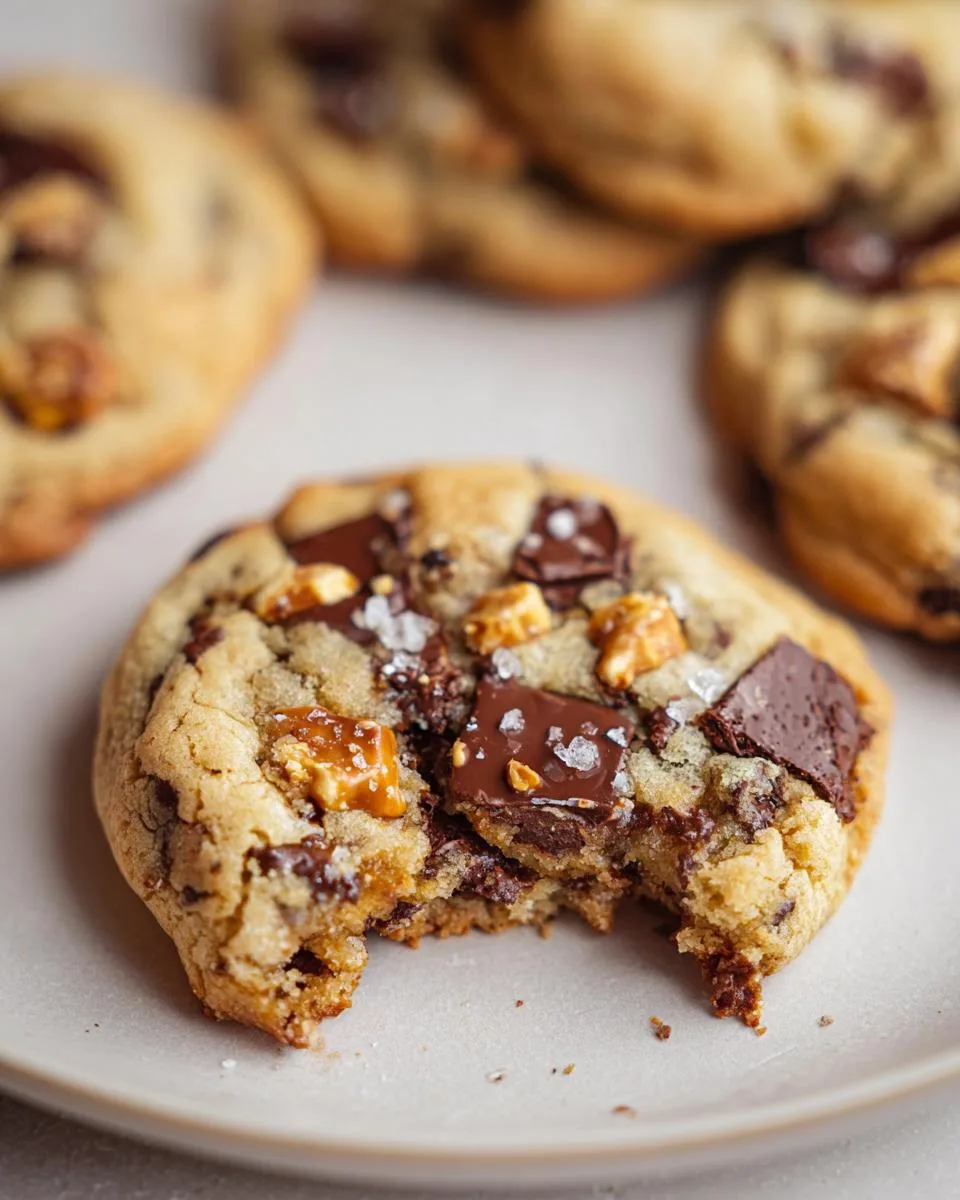 Millionaire Toffee Chocolate Chunk Cookies - detail 3
