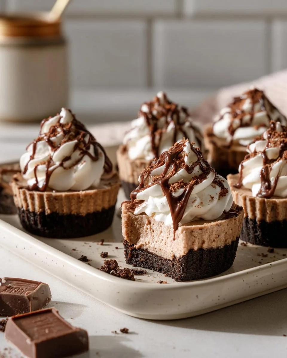 Mini Chocolate Cheesecakes - detail 1