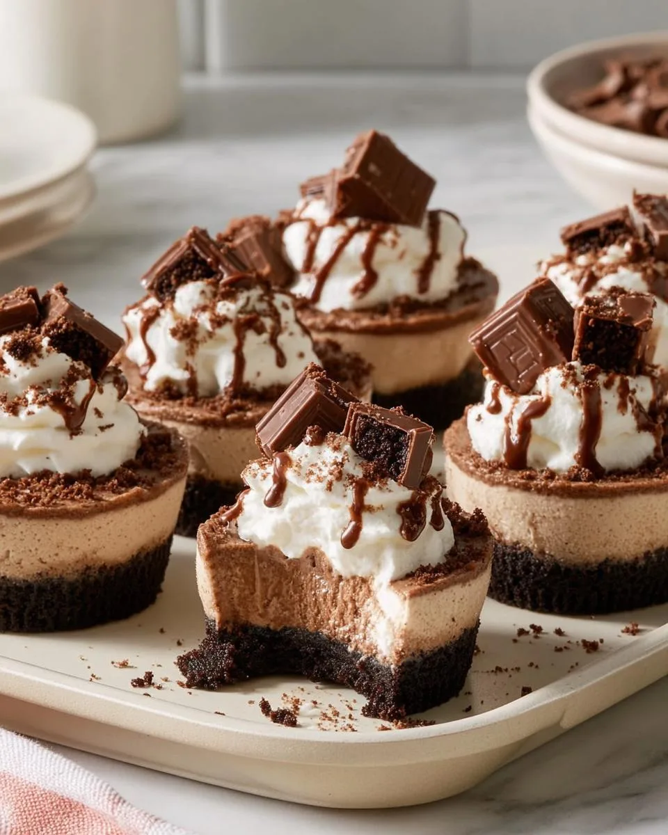 Mini Chocolate Cheesecakes - detail 4