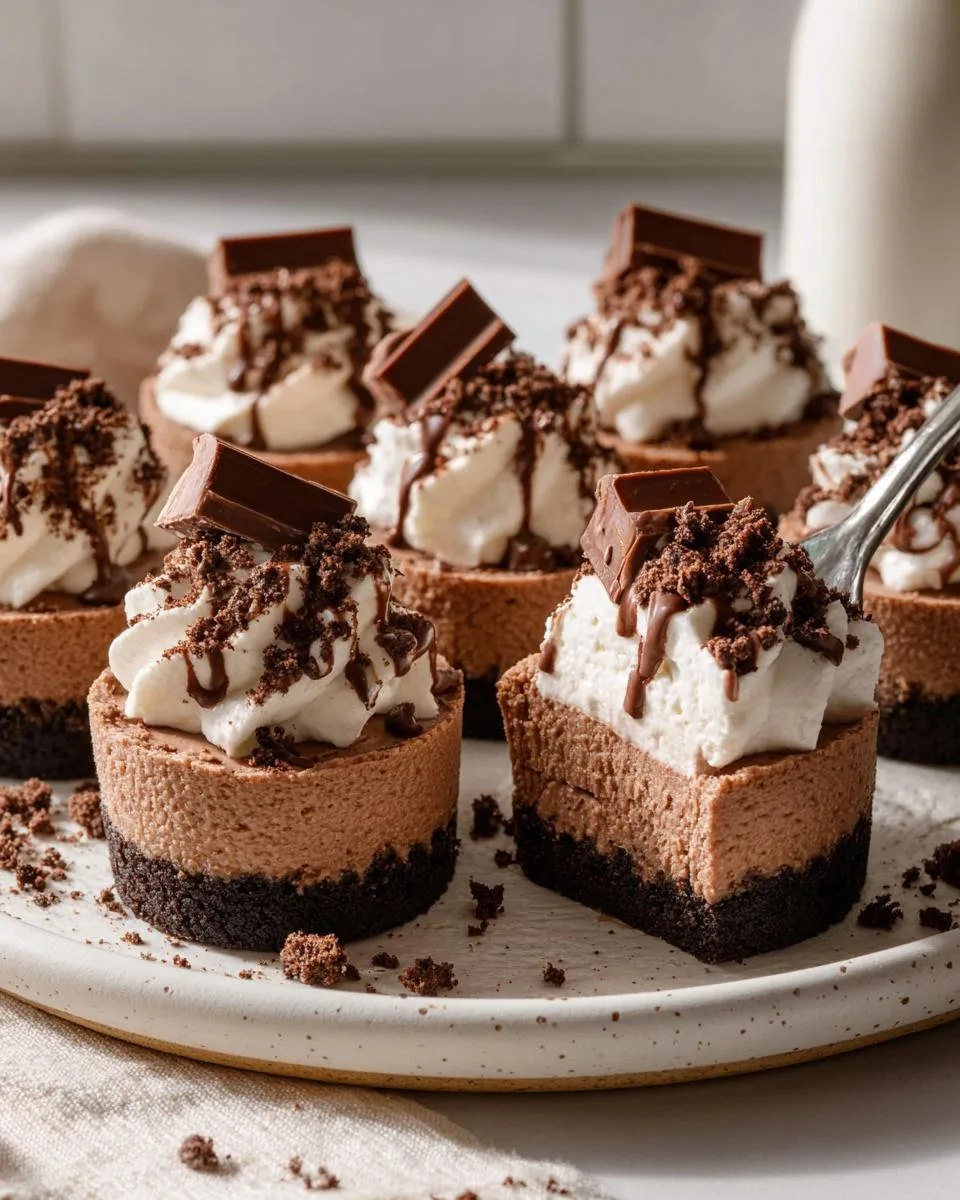Mini Chocolate Cheesecakes - detail 5