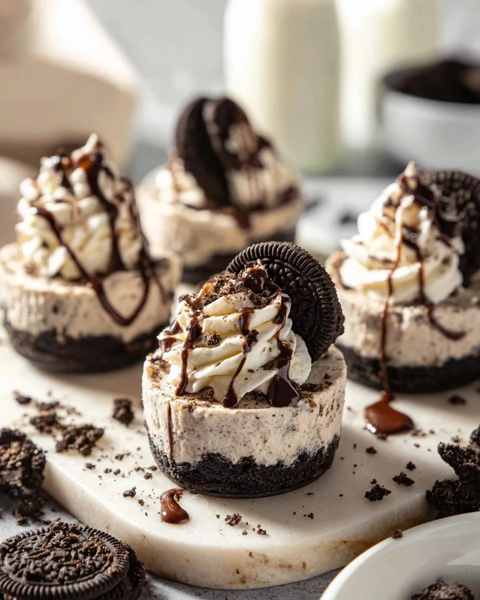 Mini Oreo Cheesecakes - detail 1