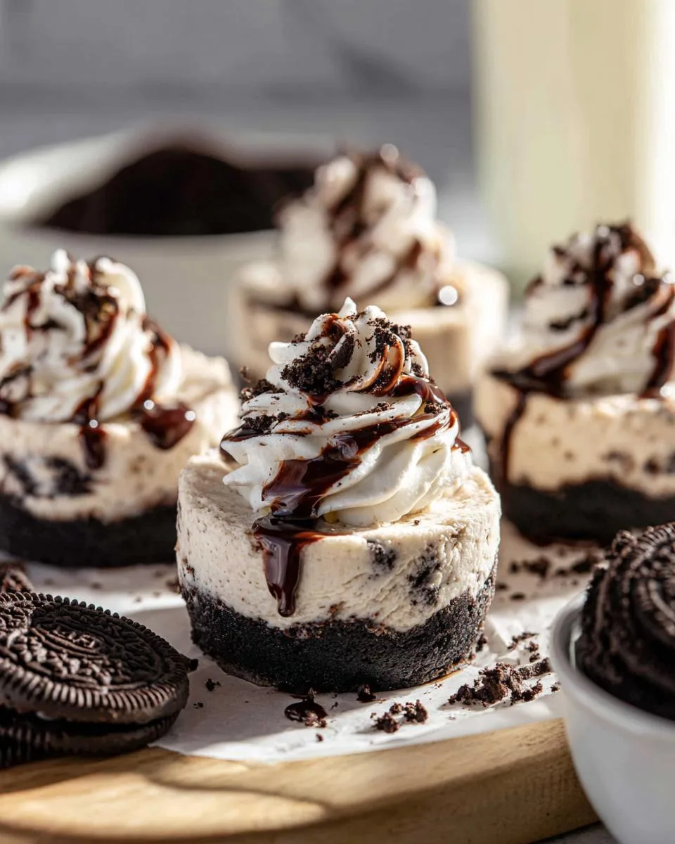 Mini Oreo Cheesecakes - detail 2