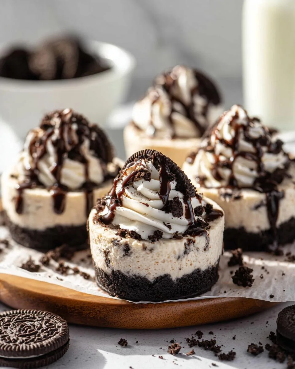 Mini Oreo Cheesecakes - detail 3