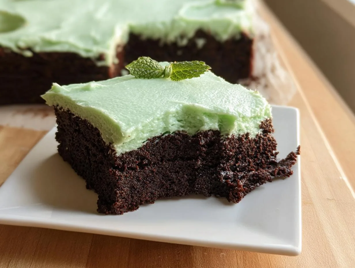 Mint Julep Brownies