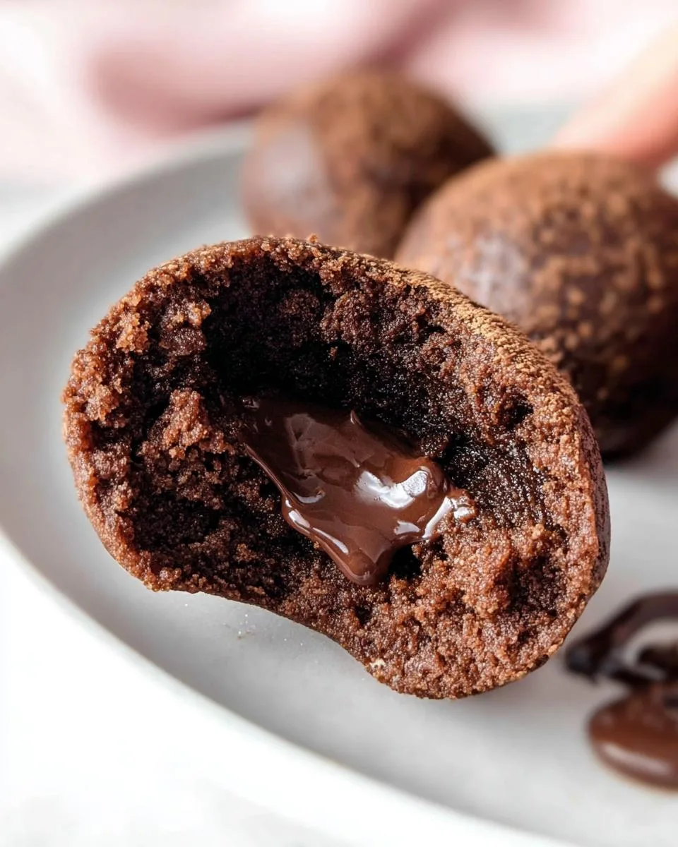 Molten Lava Brownie Protein Balls - detail 2