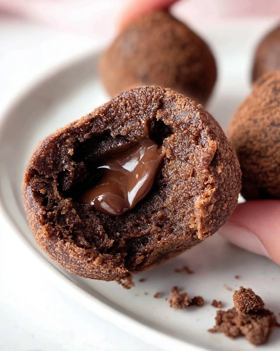 Molten Lava Brownie Protein Balls - detail 3