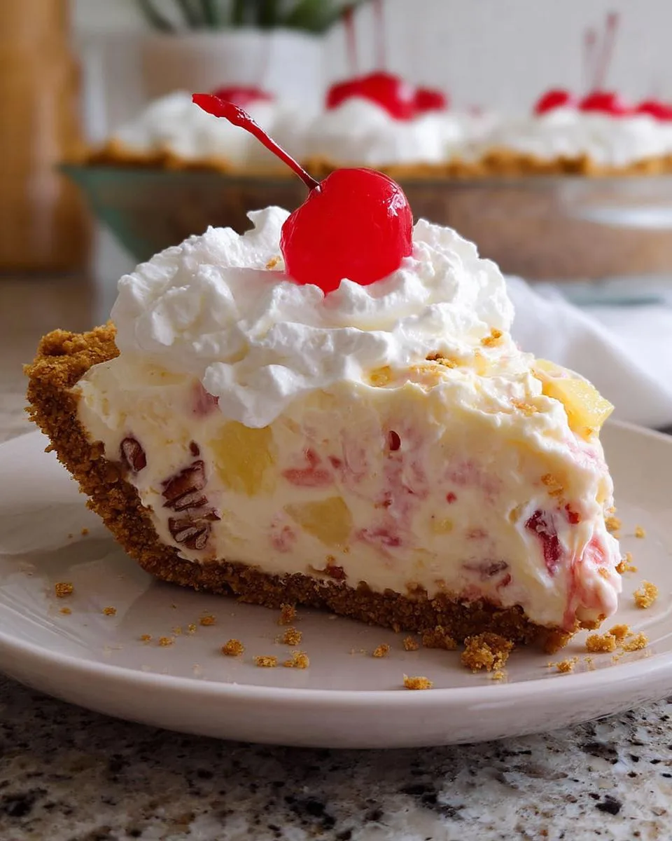 No-Bake Millionaire Pie - detail 3