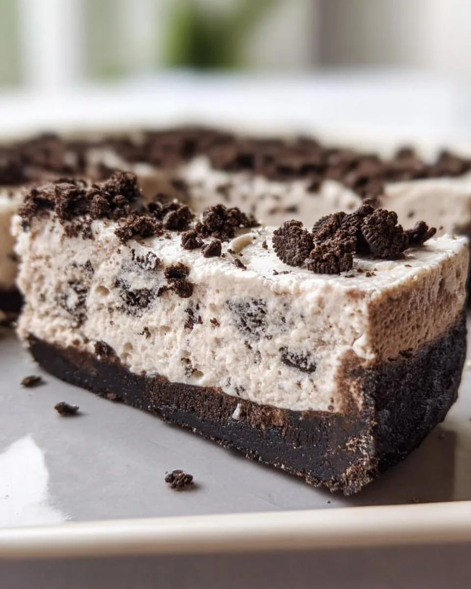 No Bake Oreo Cheesecake - detail 2