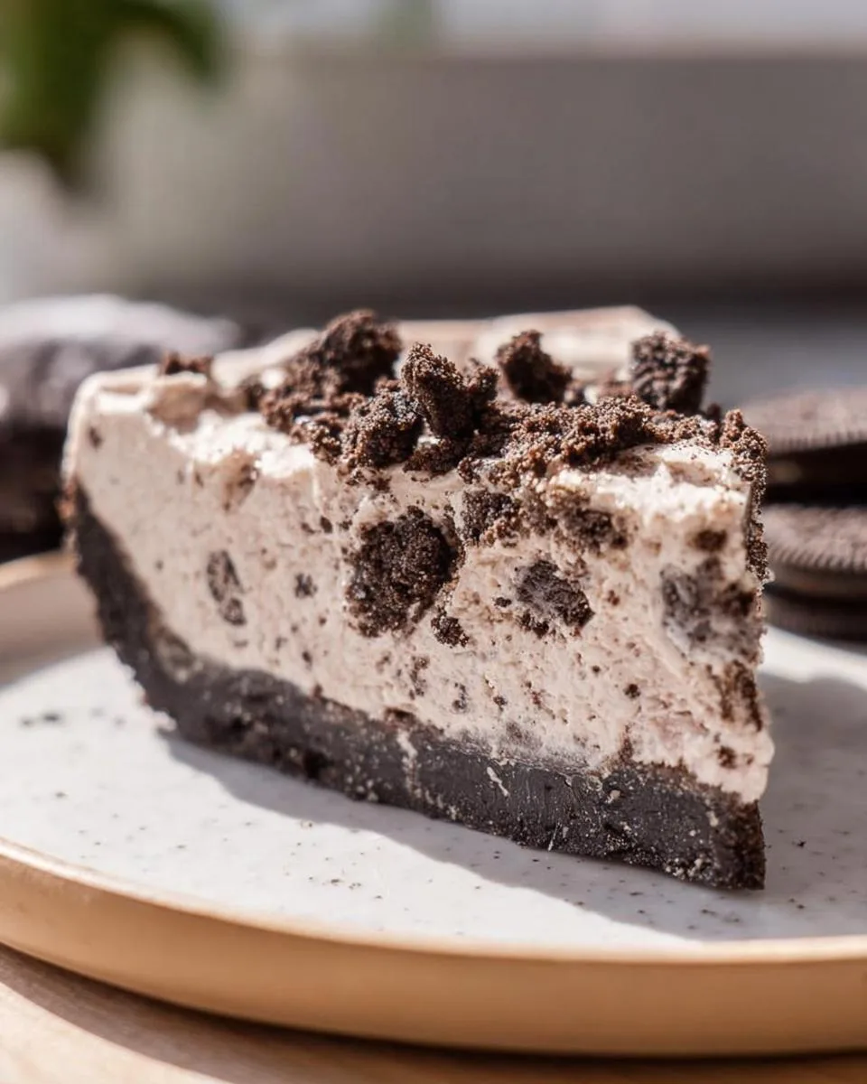 No Bake Oreo Cheesecake - detail 5