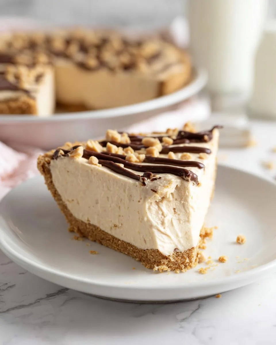 No-Bake Peanut Butter Pie - detail 1