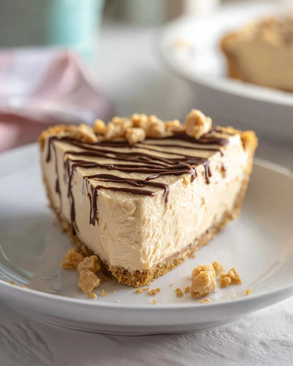 No-Bake Peanut Butter Pie - detail 2