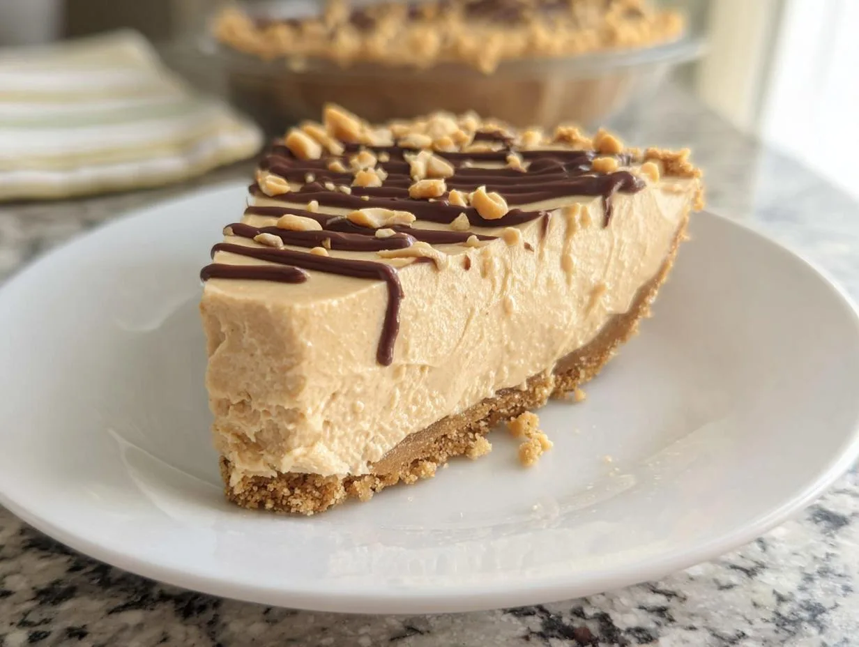 No-Bake Peanut Butter Pie