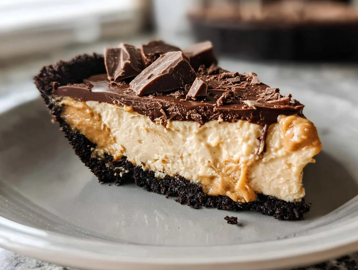 No Bake Peanut Butter Pie