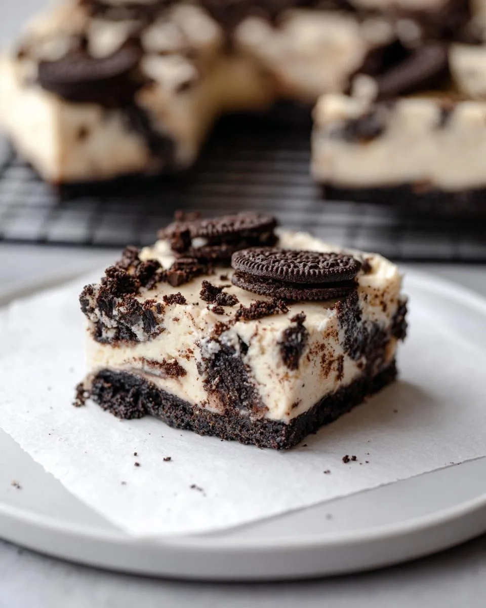 Oreo Cheesecake Bars - detail 5