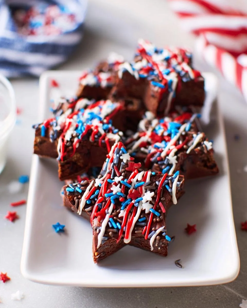 Patriotic Brownies - detail 2