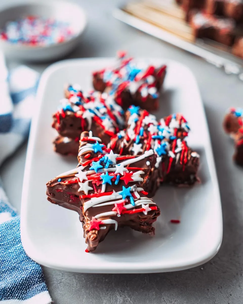 Patriotic Brownies - detail 5