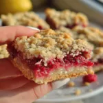 Raspberry Oatmeal Bars