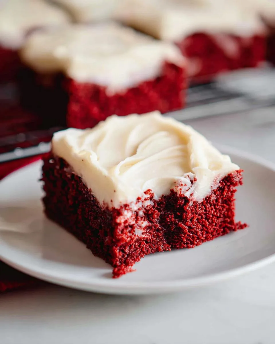 Red Velvet Brownies - detail 3