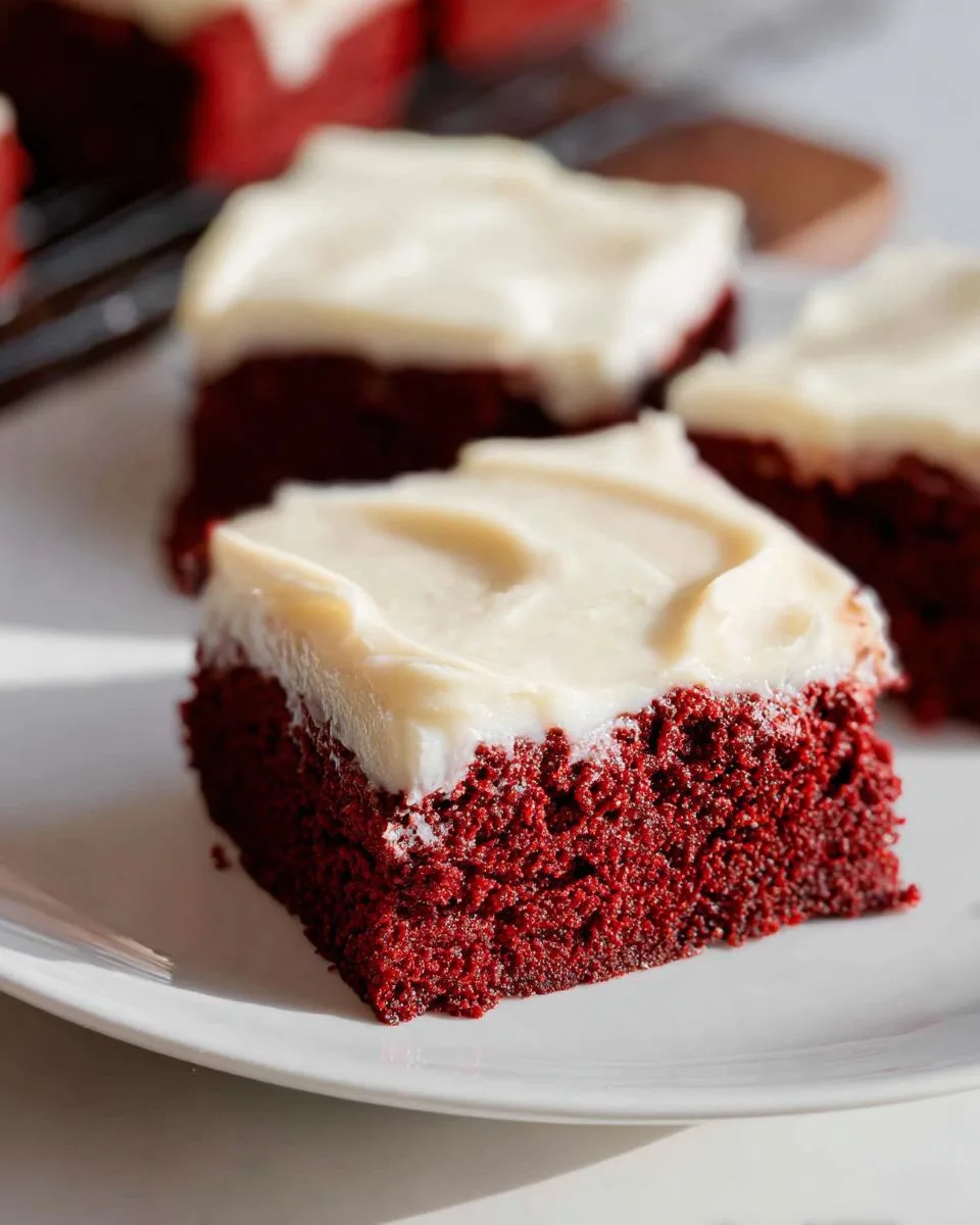 Red Velvet Brownies - detail 5