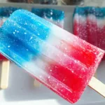 Red White and Blue Popsicles