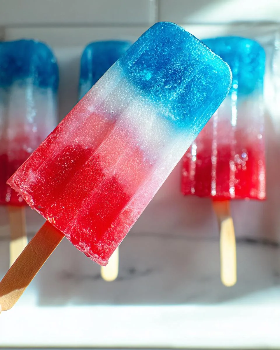 Red White and Blue Popsicles - detail 4