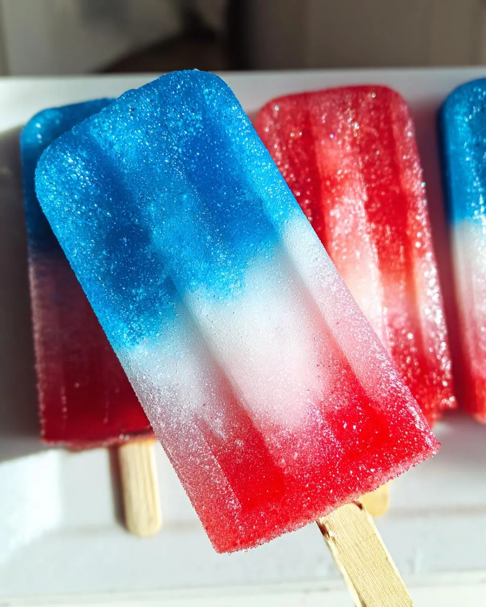 Red White and Blue Popsicles - detail 5