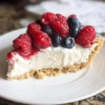 Red White and Blueberry Cheesecake