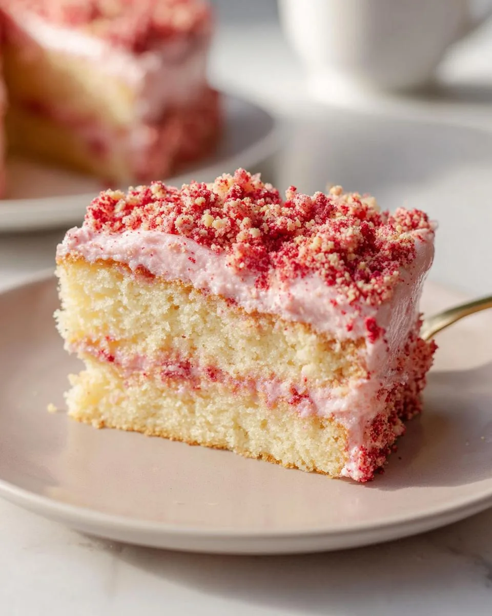Strawberry Crunch Cake - detail 4