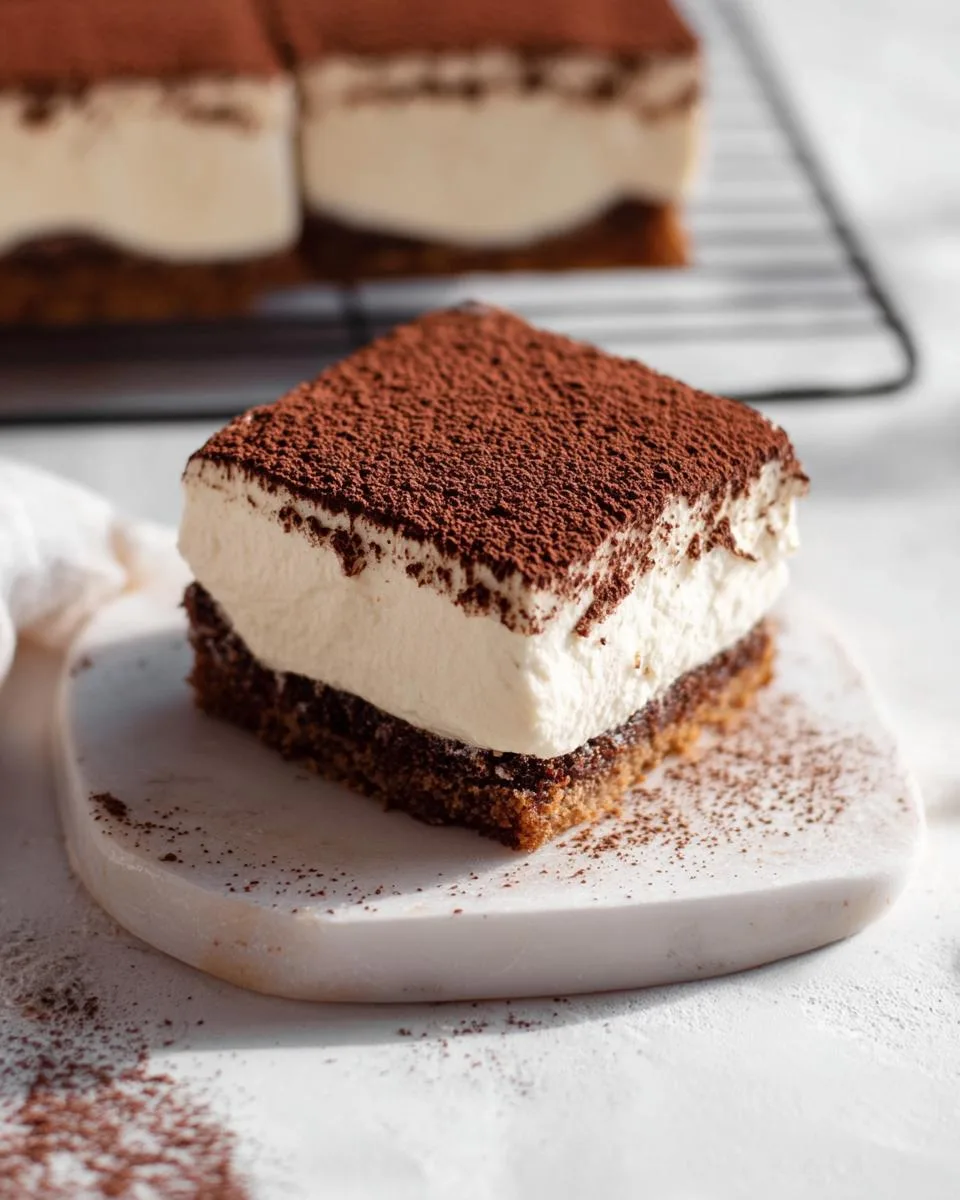 Tiramisu Blondies - detail 5